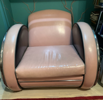 Pink Art Deco Chair